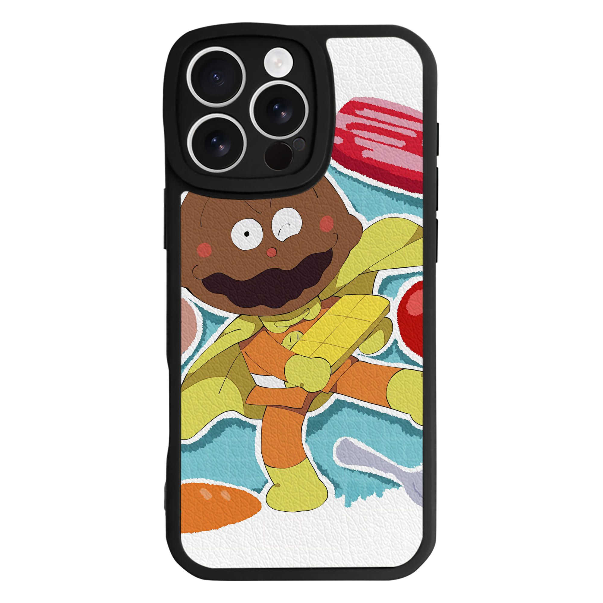 （画像用） アンパンマン Anpanman 【iPhone 16シリーズ対応】シリコンスマホケース（レザー調） 材質：シリコン